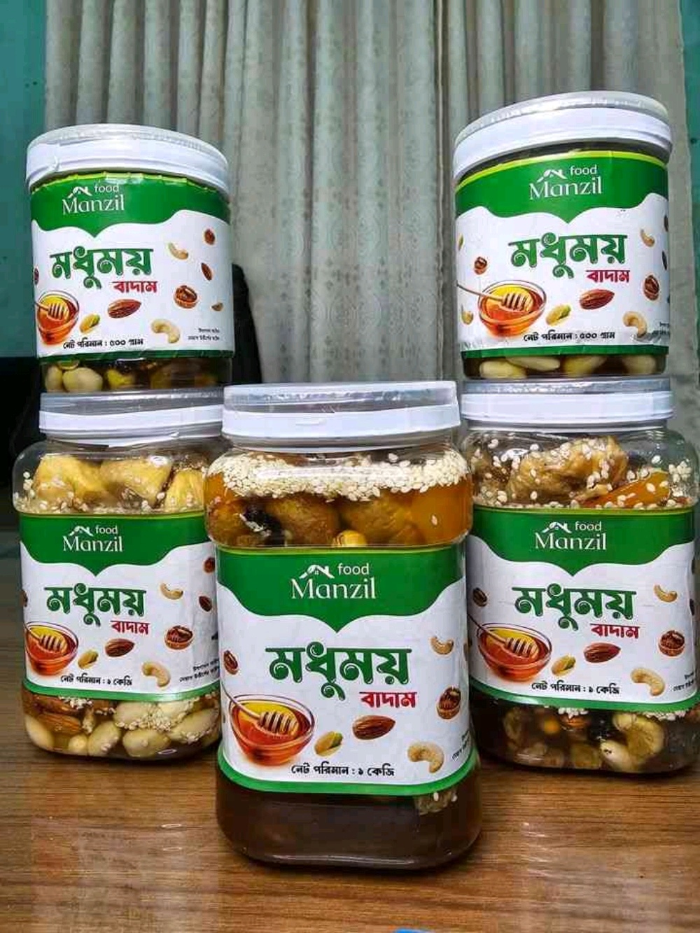 ১০০% অরিজিনাল এবং খাটি মধুময় বাদাম💪