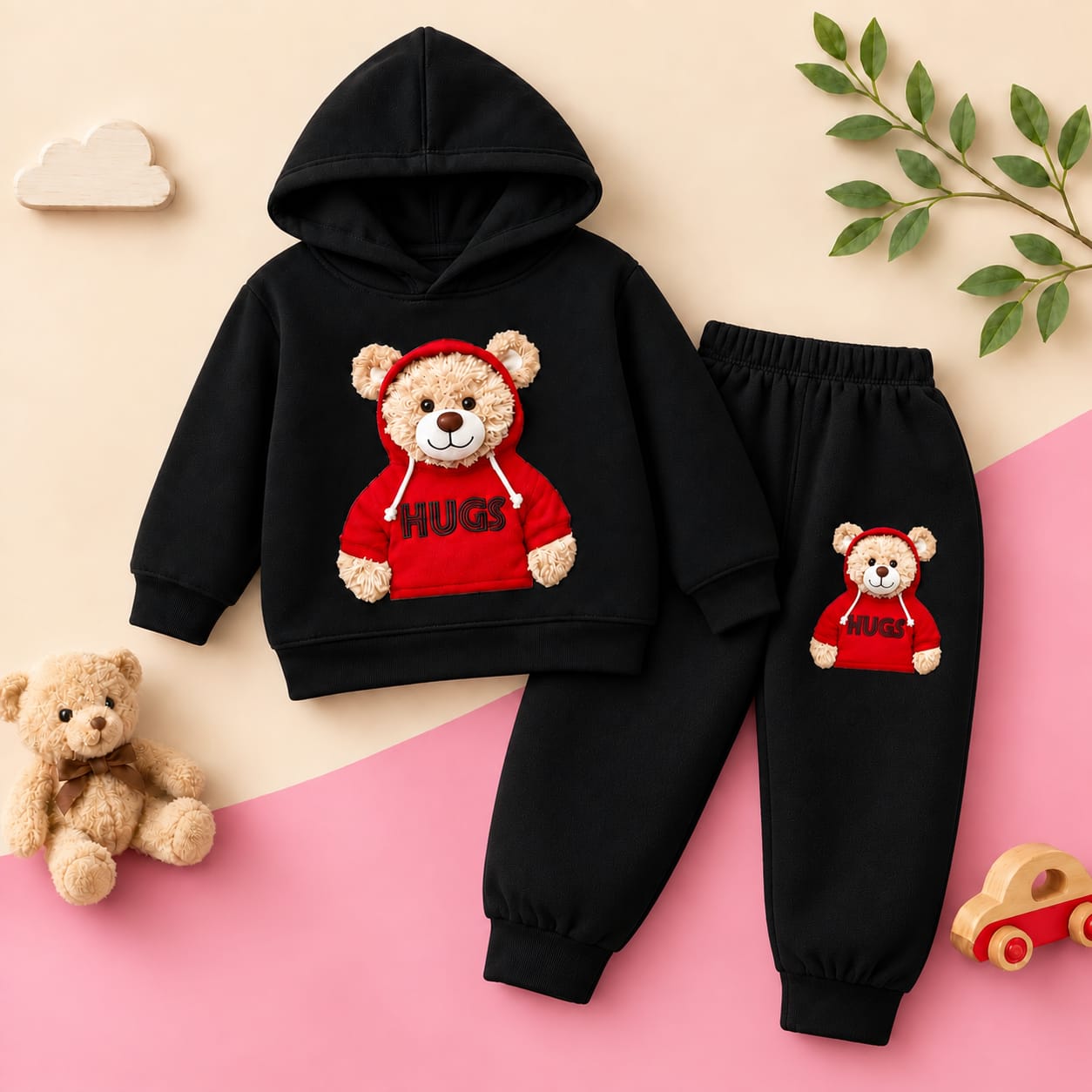 Elegant Stylish Kids Hoodie Set