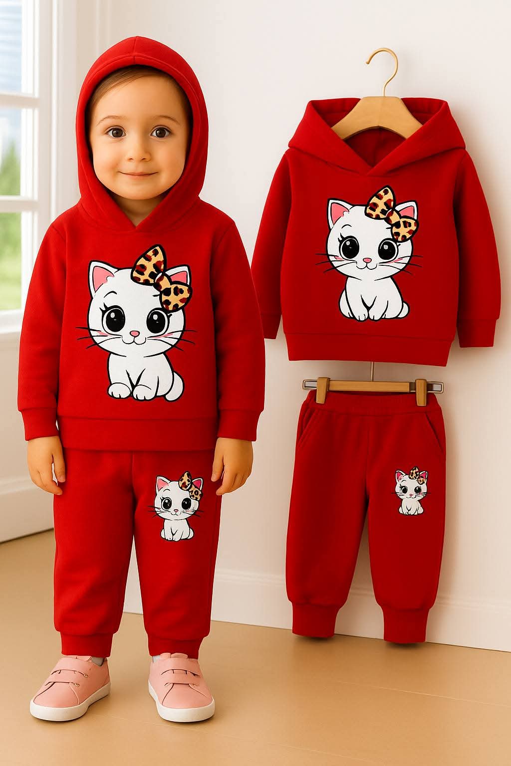 Elegant Stylish Kids Hoodie Set